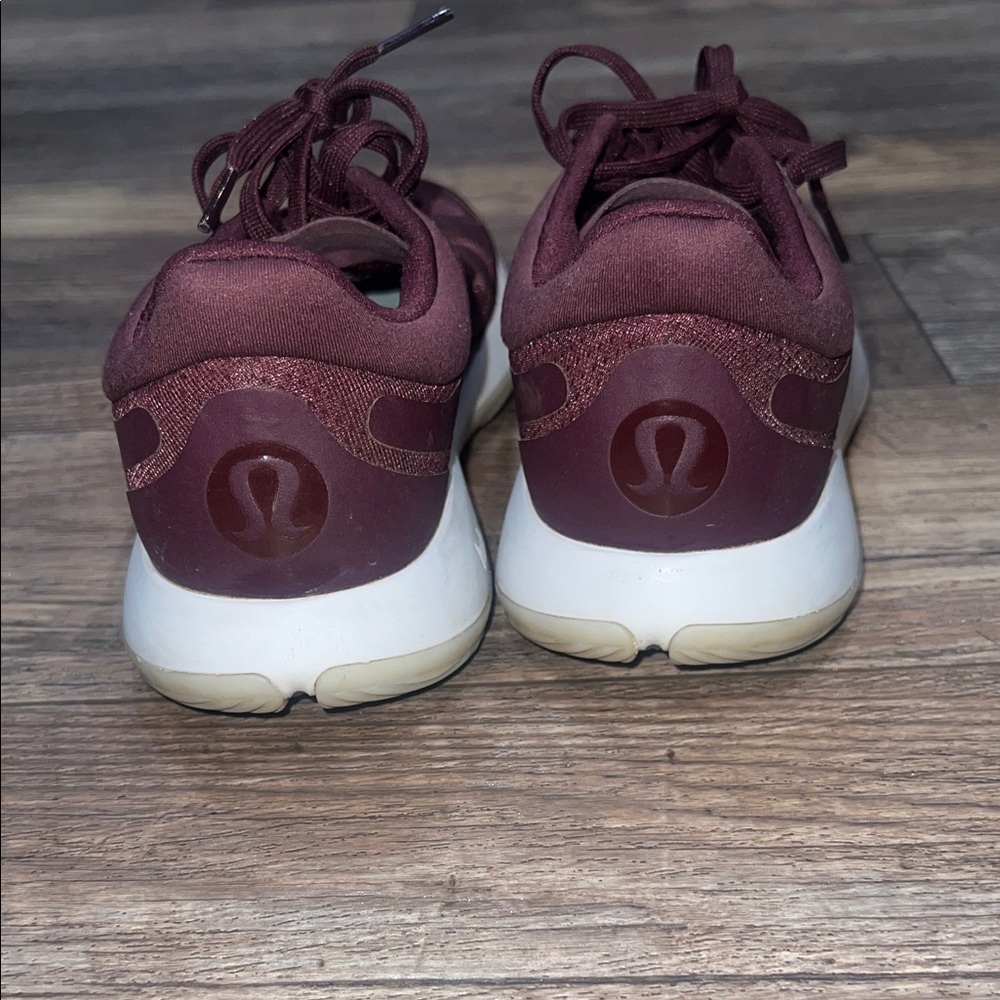 lululemon athletica Women's Burgundy Running Sneakers